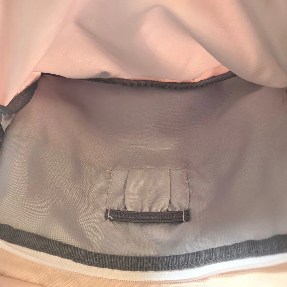 Adidas Classic 3-Stripes Backpack Blush Pink White Laptop Sleeve School Bag